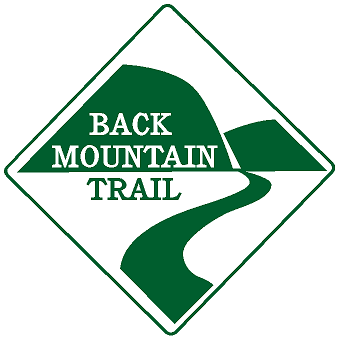 back mountain trail 5k race logo